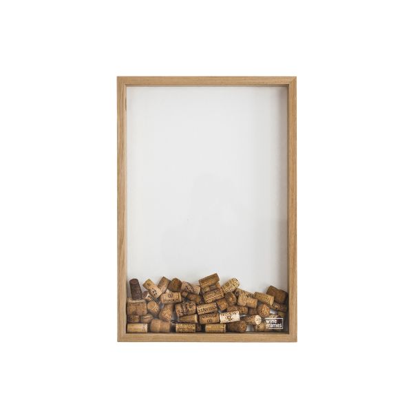 Produktbillede af Ramme Til Vinpropper Den Lille i Egetræ på tilbud i premium kvalitet