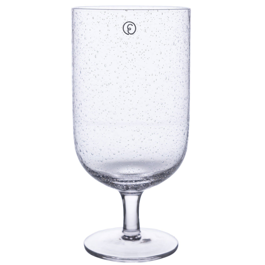 Ernst Ernst Ølglas med fod 45 cl 2-pak, bobler ❤ vinkelbillede (Ølglas)