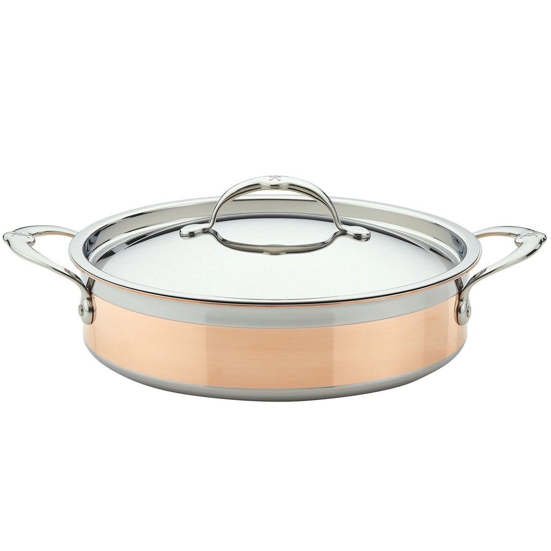 Hestan Hestan CopperBond sauterpande med låg 26 cm. – vinkelbillede (Sautépande)