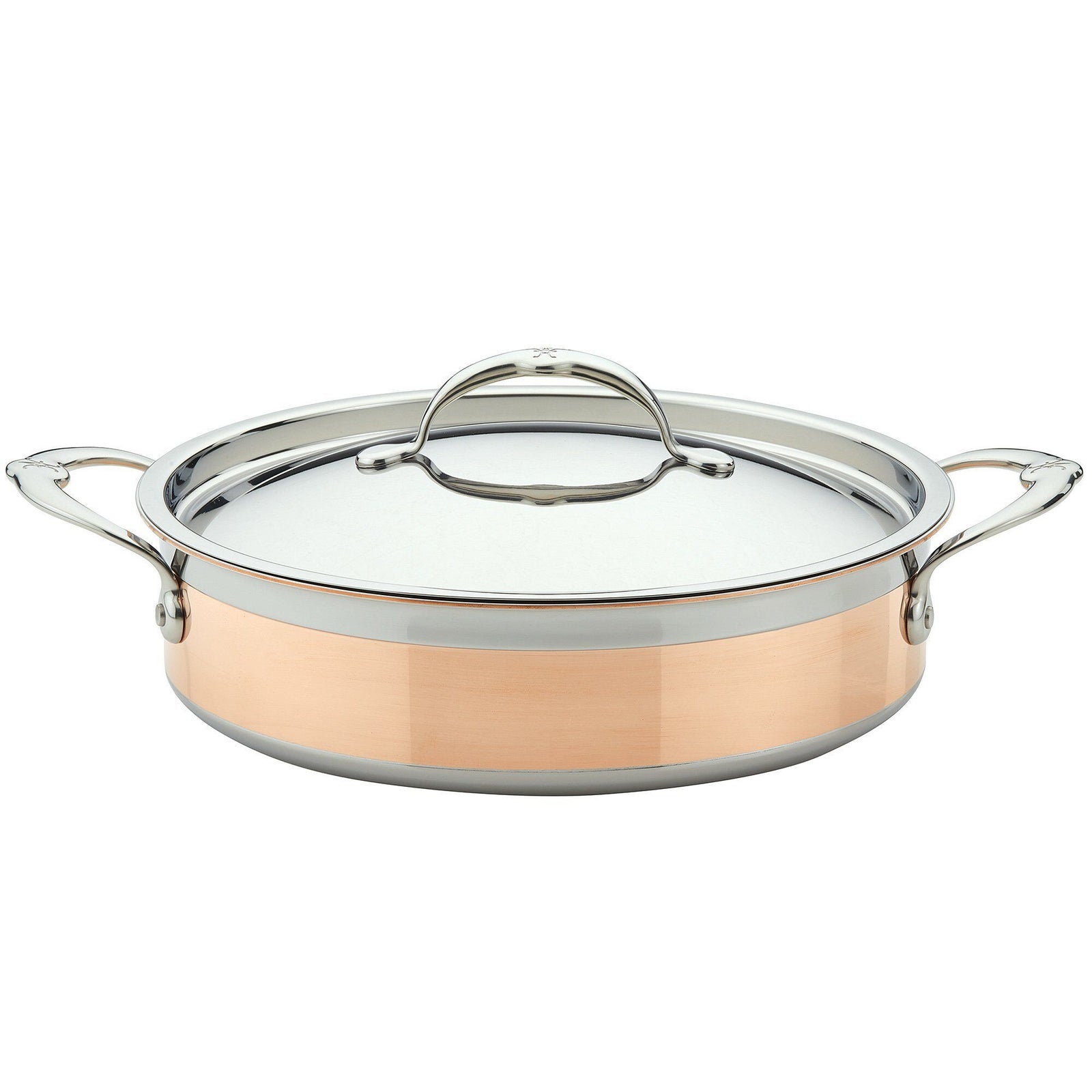 Hestan Hestan CopperBond sauterpande med låg 26 cm. – vinkelbillede (Sautépande)