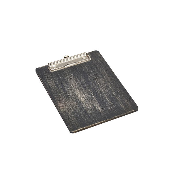 Produktbillede af Menukort Holder A5 24,5 x 18 Cm Sort på tilbud i premium kvalitet