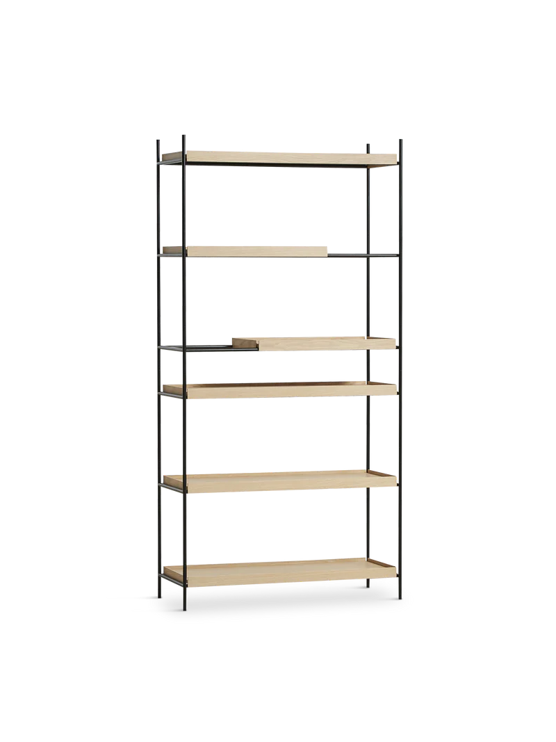 Produktbillede af WOUD TRAY REOL HØJ EGTRÆ 201 i premium kvalitet