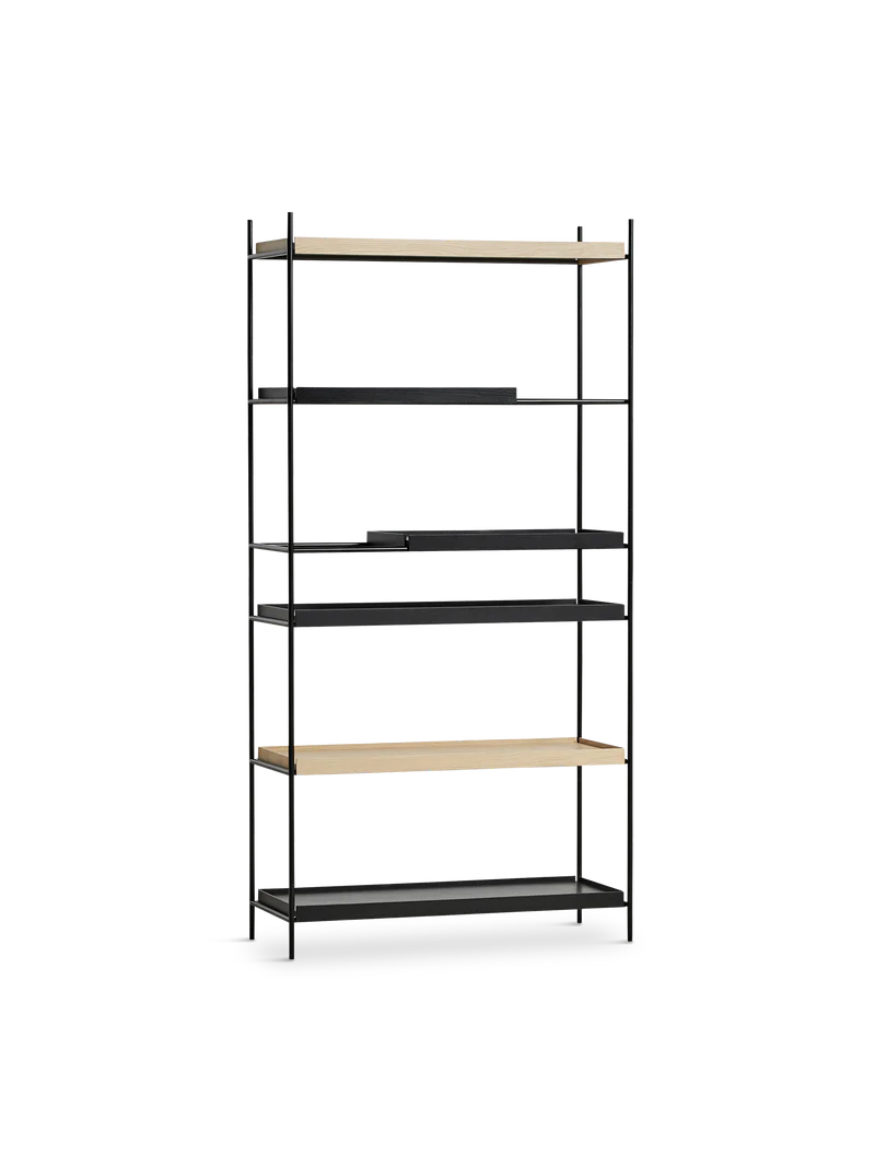 Produktbillede af WOUD TRAY REOL HØJ VALNØD STYLE 11 100 i premium kvalitet