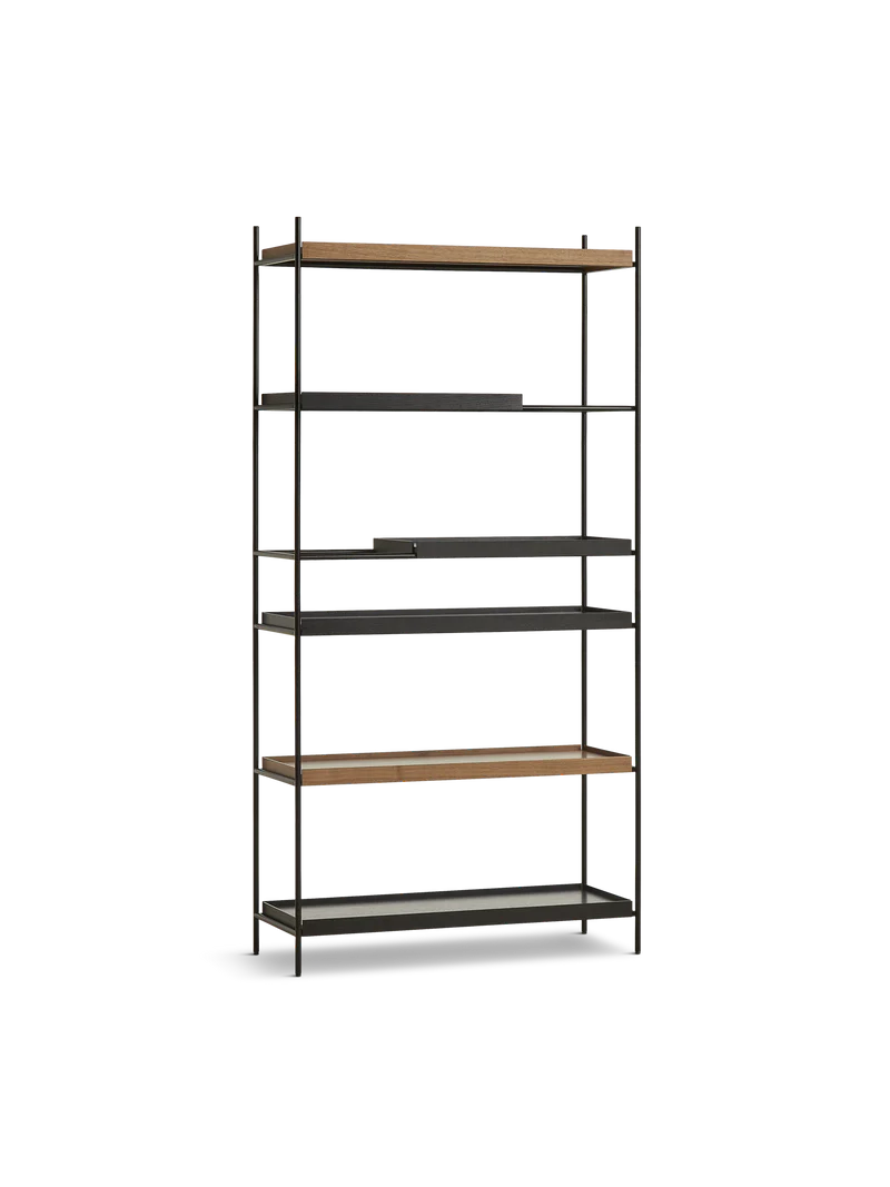 Produktbillede af WOUD TRAY REOL HØJ VALNØD STYLE 19 100 i premium kvalitet