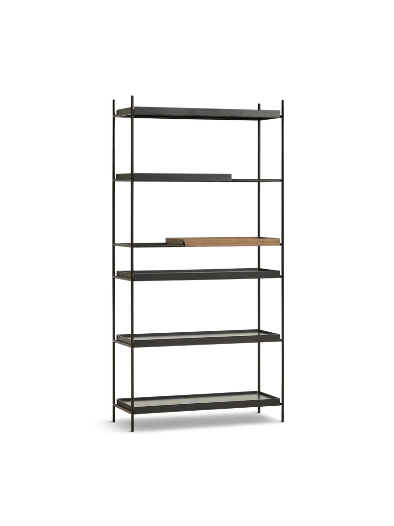 Produktbillede af WOUD TRAY REOL HØJ VALNØD STYLE 21 100 i premium kvalitet