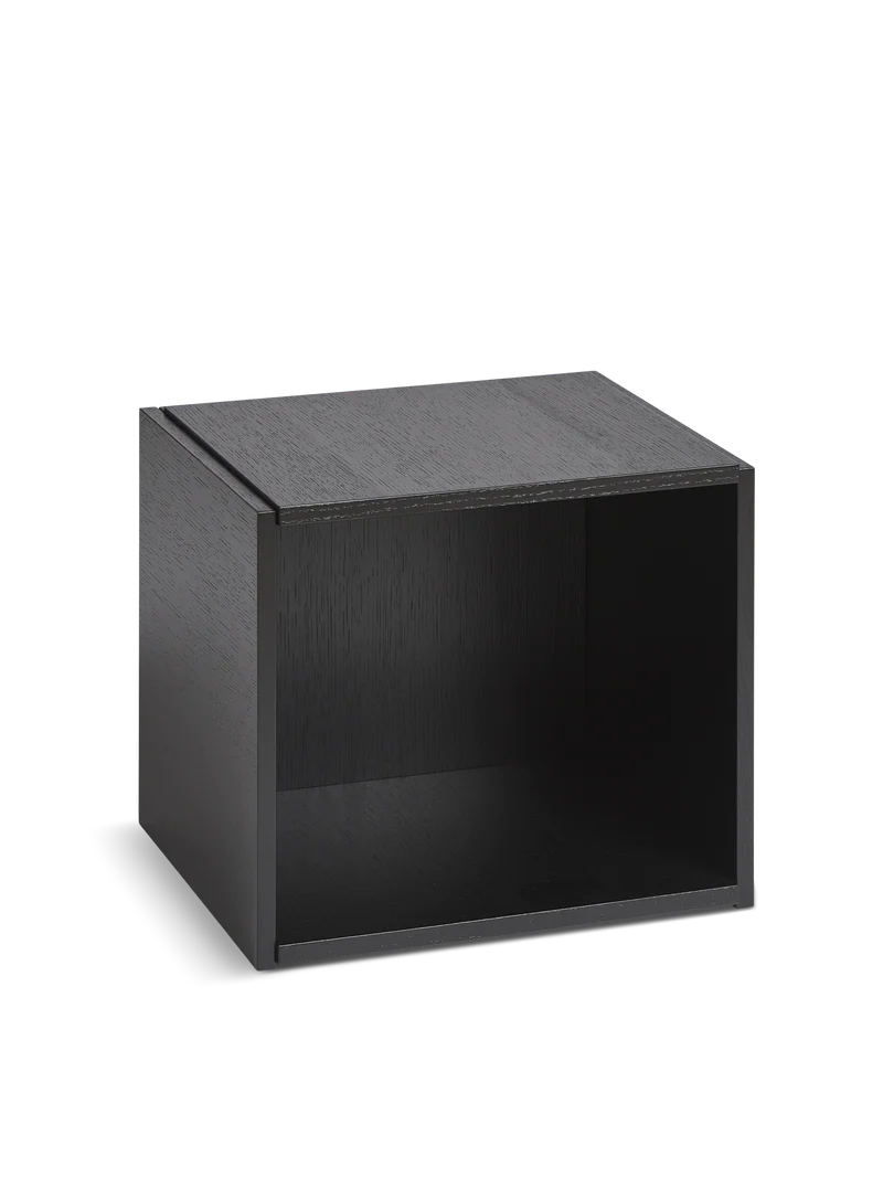 Produktbillede af WOUD BRICKS KUBE ÅBEN SORT 42,7 i premium kvalitet