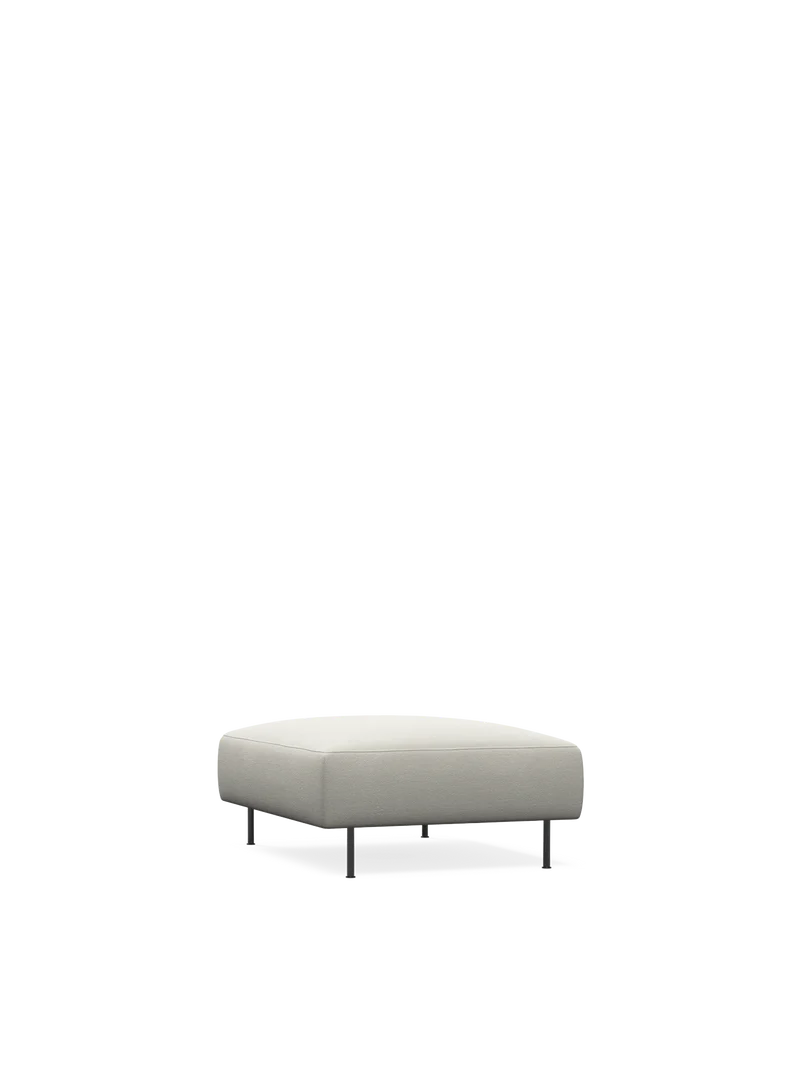 Produktbillede af WOUD COLLAR OTTOMAN RÅHVID 107 i premium kvalitet