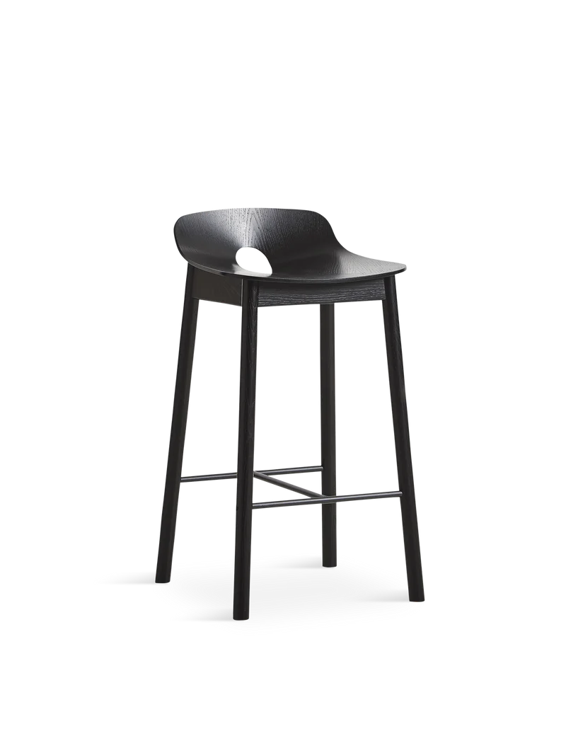 Produktbillede af WOUD MONO BARSTOL SORT 43 i premium kvalitet
