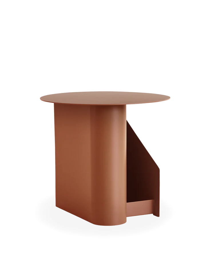 WOUD SENTRUM SIDEBORD BURNT ORANGE 40