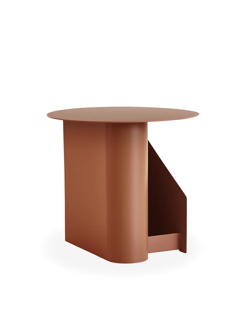 WOUD SENTRUM SIDEBORD BURNT ORANGE 40