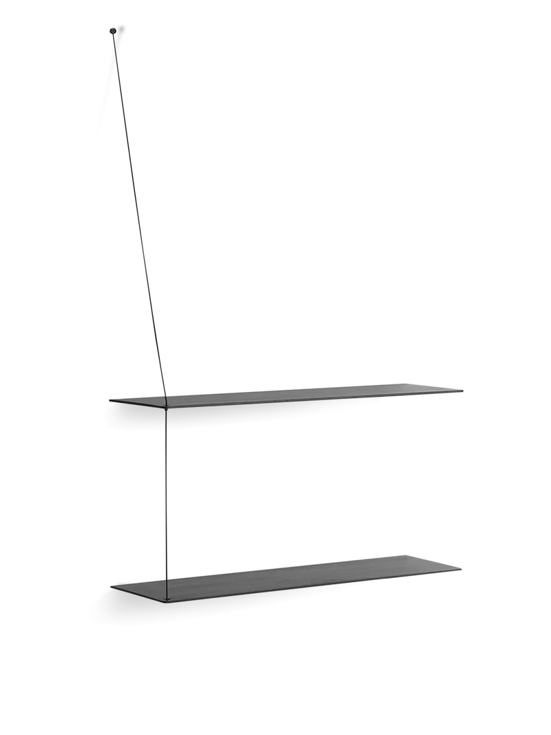 Produktbillede af WOUD STEDGE HYLDE SORT 80 i premium kvalitet