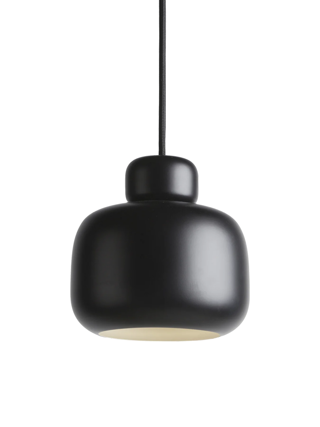 Produktbillede af WOUD STONE PENDEL STOR SORT 24 i premium kvalitet