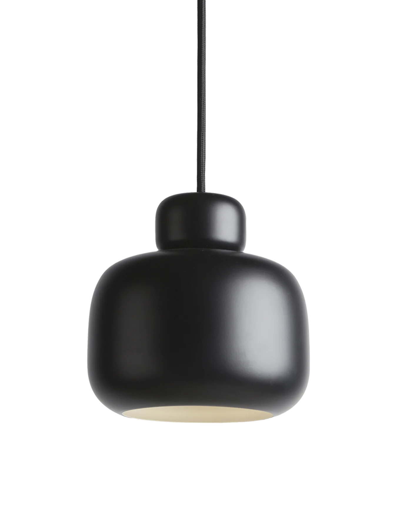 Produktbillede af WOUD STONE PENDEL STOR SORT 24 i premium kvalitet