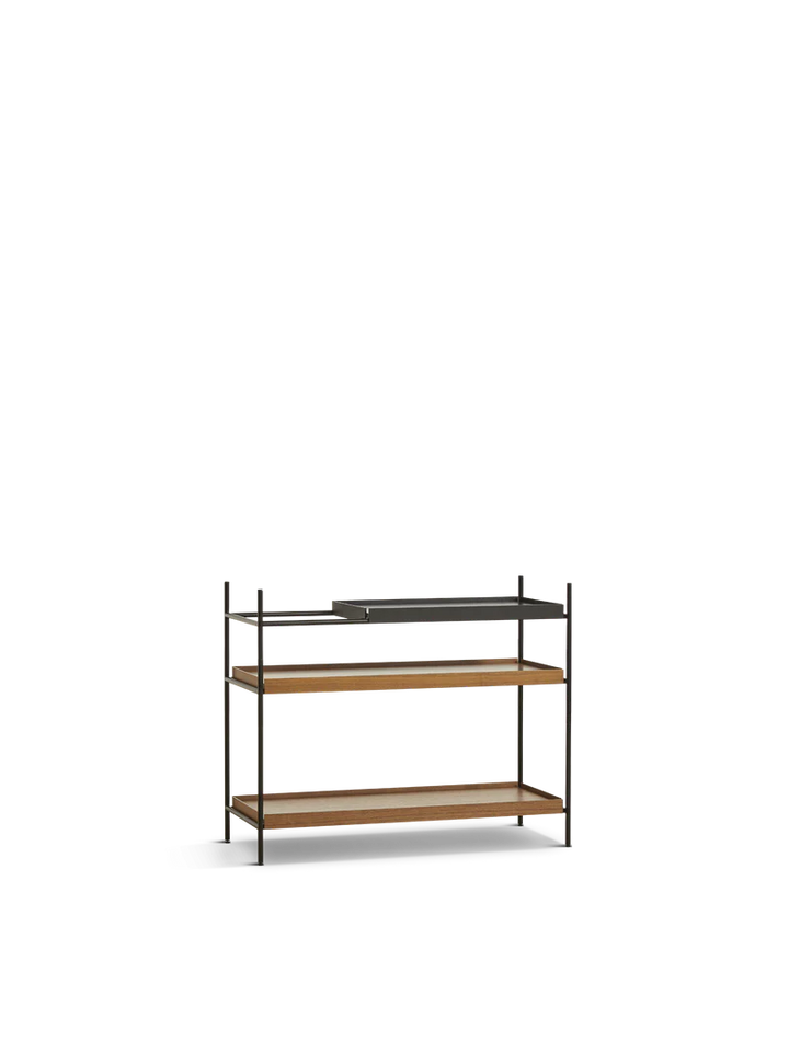 WOUD TRAY REOL LAV VALNØD STYLE 6 100