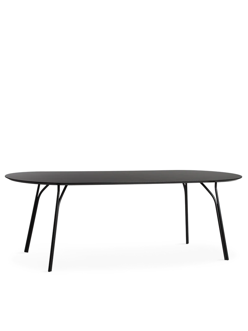 Produktbillede af WOUD TREE SPISEBORD SORT 220 i premium kvalitet