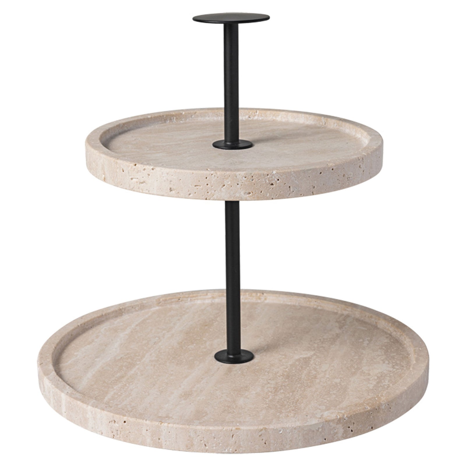 Villeroy & boch Villeroy & Boch Manufacture Travertine Kagefad, 2 etager – billede i brug (Kagefad)