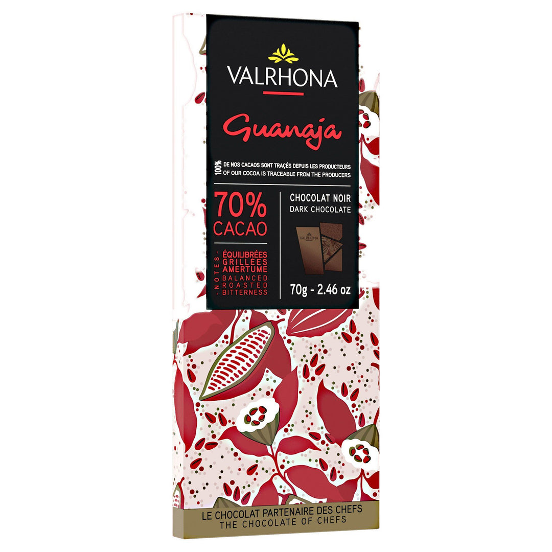 Valrhona Valrhona Guanaja 70% chokoladebar, 70 g ❤ produktbillede (Chokolade)
