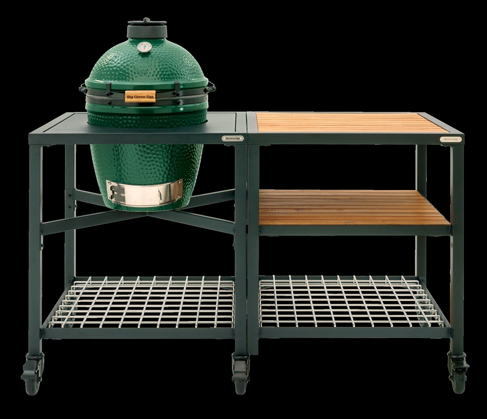 Big green egg Big green egg Kulgrill Frame pakke+, medium ❤ produktbillede (Kamadogrill)