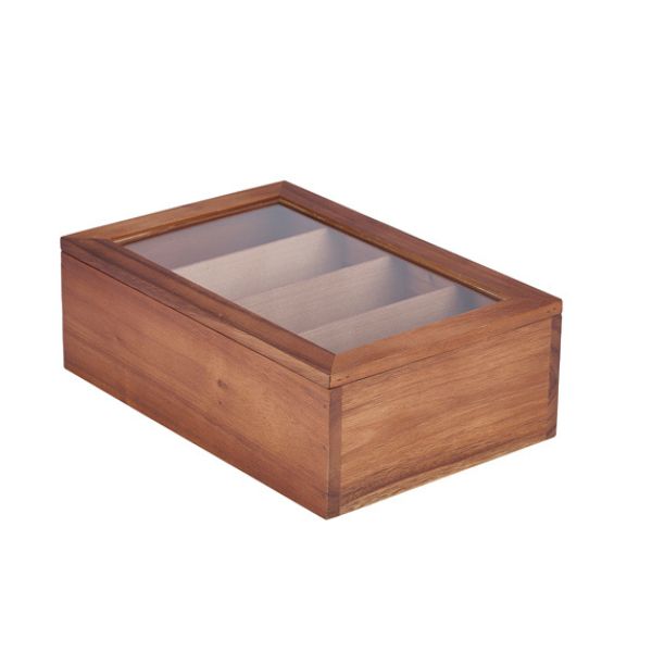 Produktbillede af Akacietræ Teæske Genware på tilbud i brug