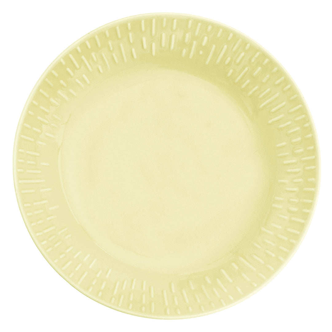 Aida Aida Confetti pastatallerken 23 cm, lemon ❤ vinkelbillede (Pastaskål)