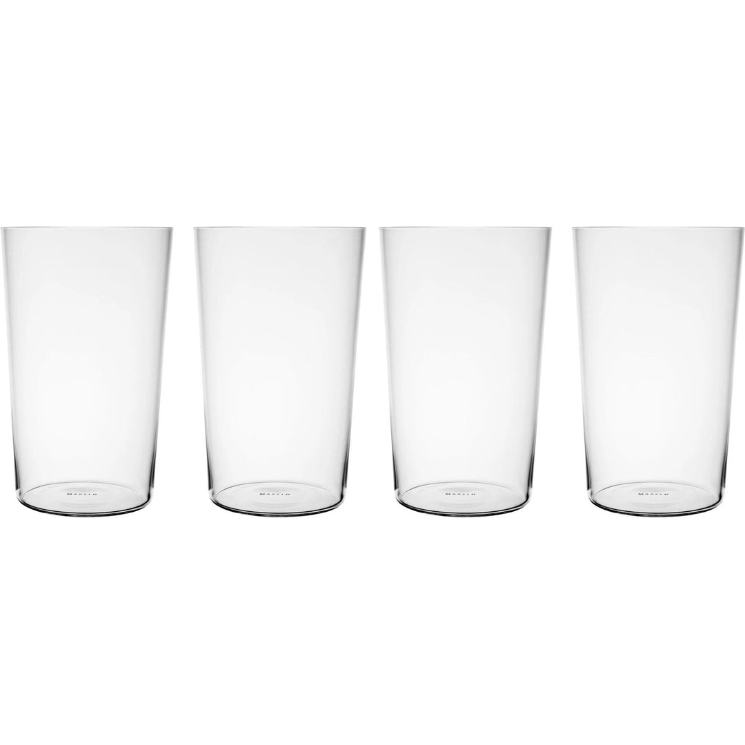Mareld Mareld Tyndt ølglas 50 cl, 4 stk. krystalglas – billede i brug (Ølglas)