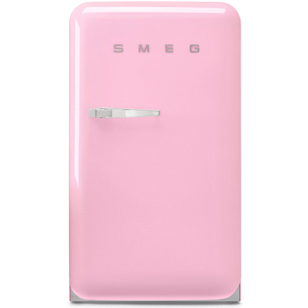 Smeg Smeg FAB10ROR6 køleskab med fryseboks, lyserød – close-up (Køleskabe)