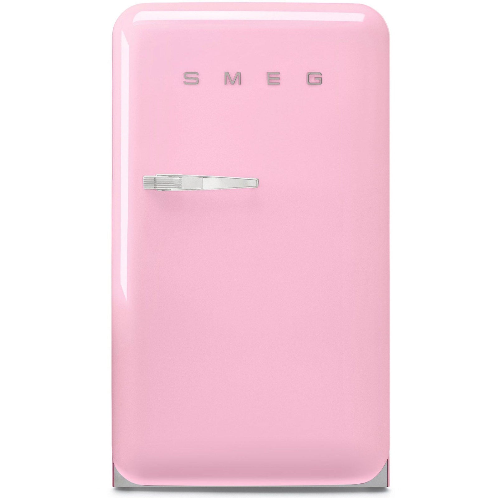 Smeg Smeg FAB10ROR6 køleskab med fryseboks, lyserød – close-up (Køleskabe)