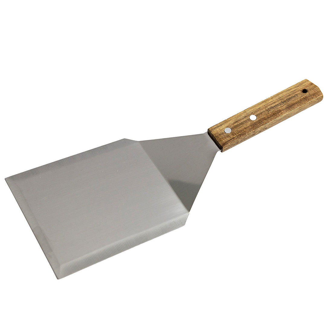 Kamado sumo Kamado sumo Burgerspade XXL – billede i brug (Grillspade)