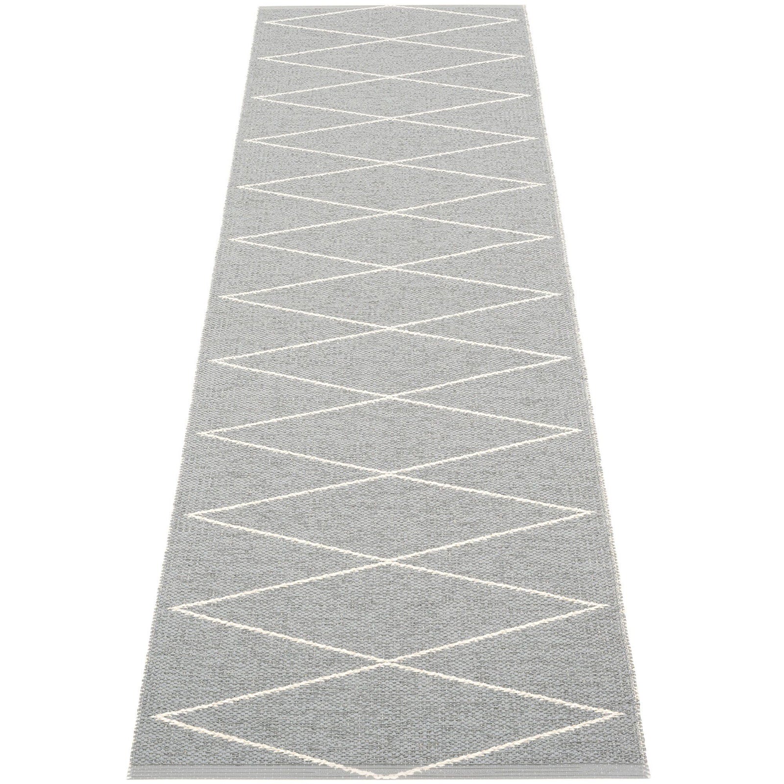 Pappelina Pappelina Gulvtæppe Max, 70 x 240 cm., grey/vanilla ❤ detaljebillede i kategorien Tæpper
