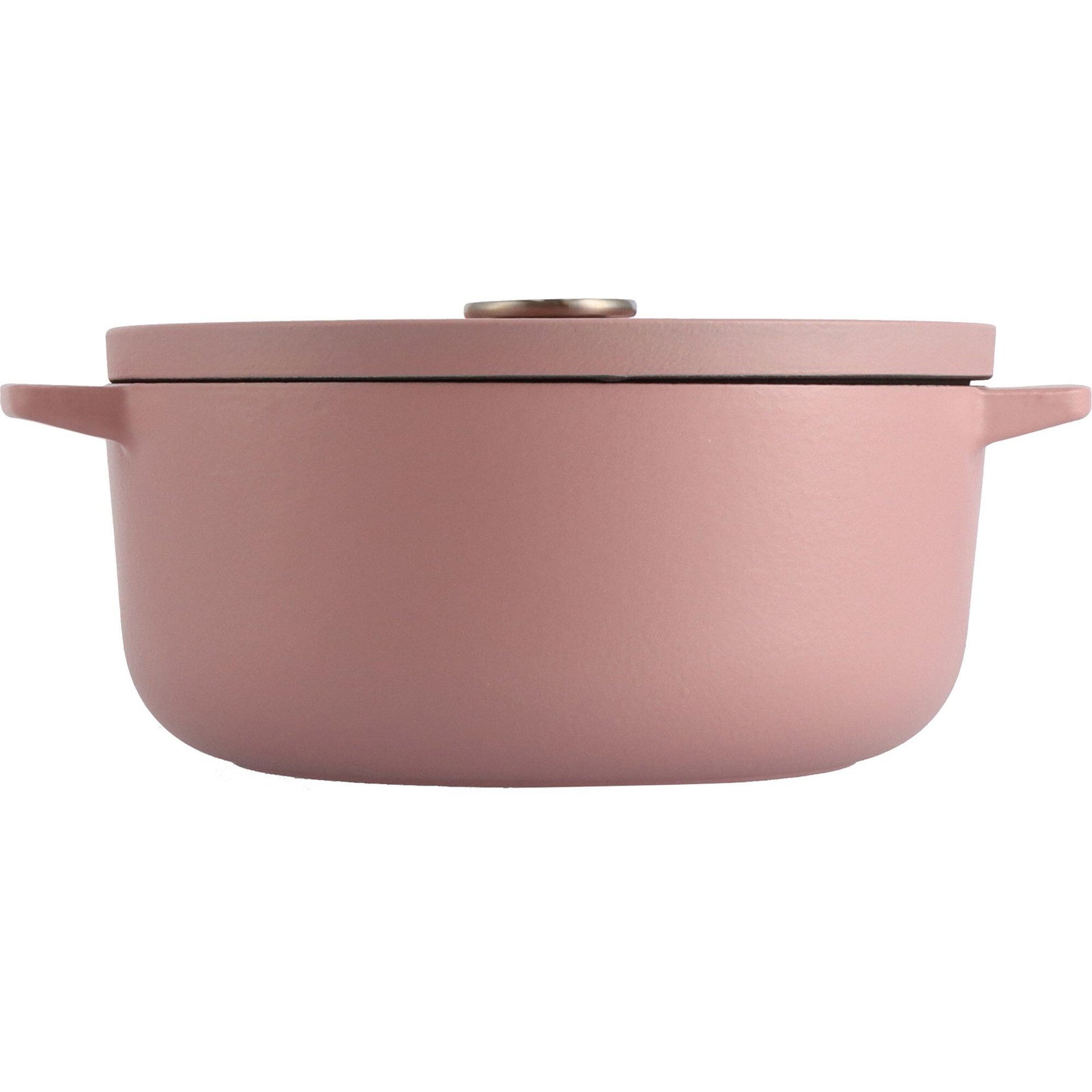 Kitchenaid Kitchenaid Støbejernsgryde 26 cm/5,2 liter, dried rose – detaljebillede (Støbejernsgryde)