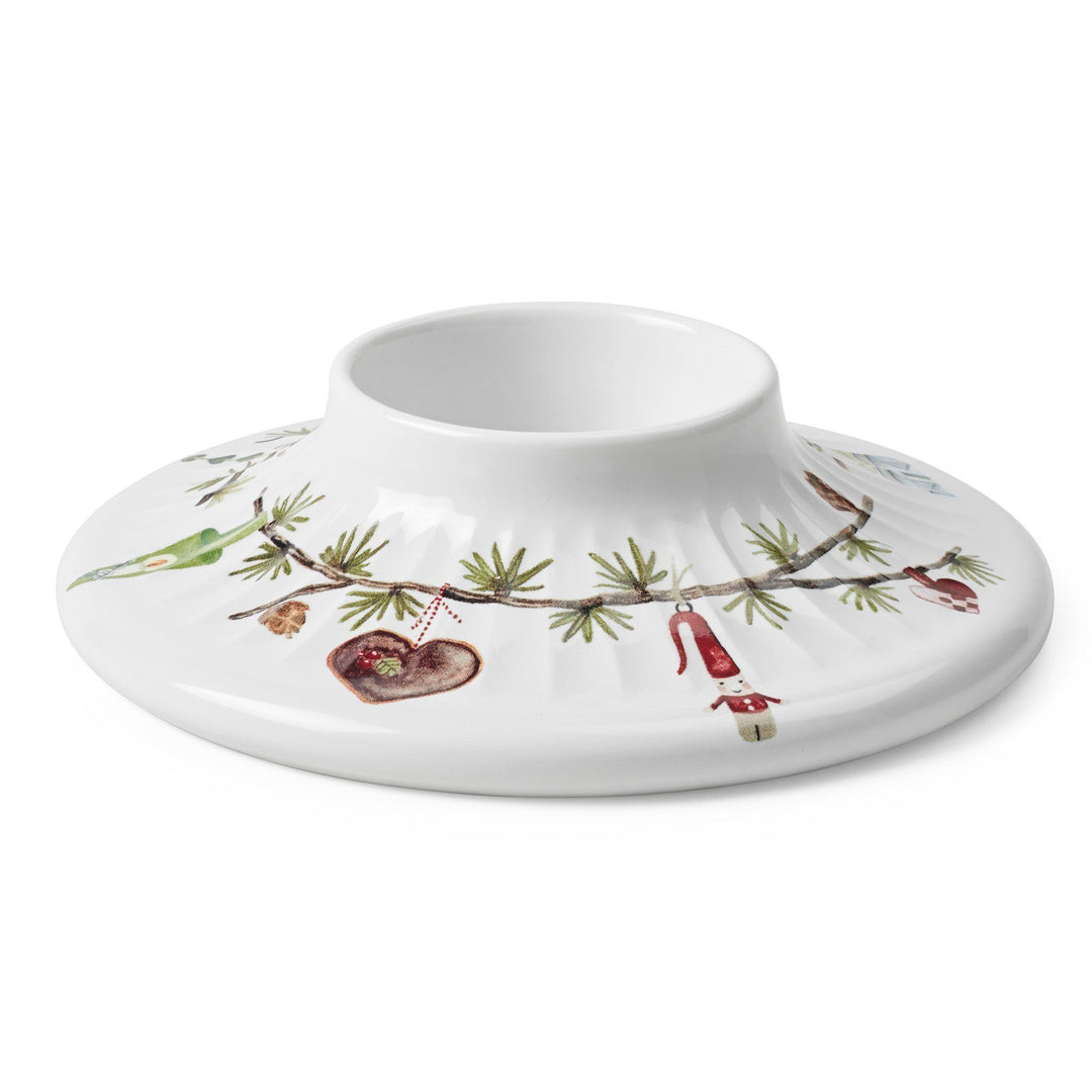 Kähler Kähler Hammershøi Christmas bloklysestage 13 cm ❤ vinkelbillede (Lysestage)