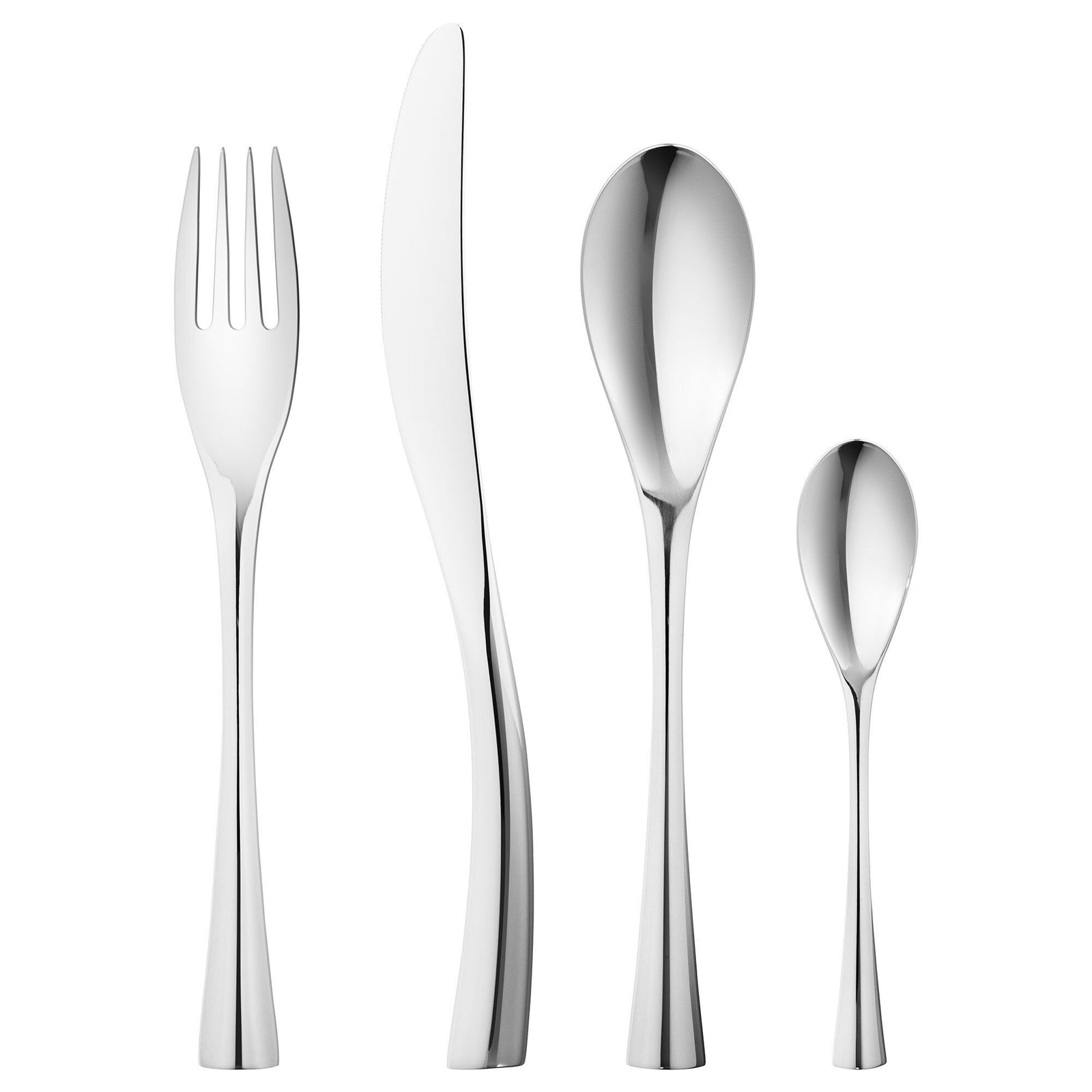 Georg jensen Georg jensen Cobra bestiksæt 4 dele ❤ produktbillede (Bestikssæt)