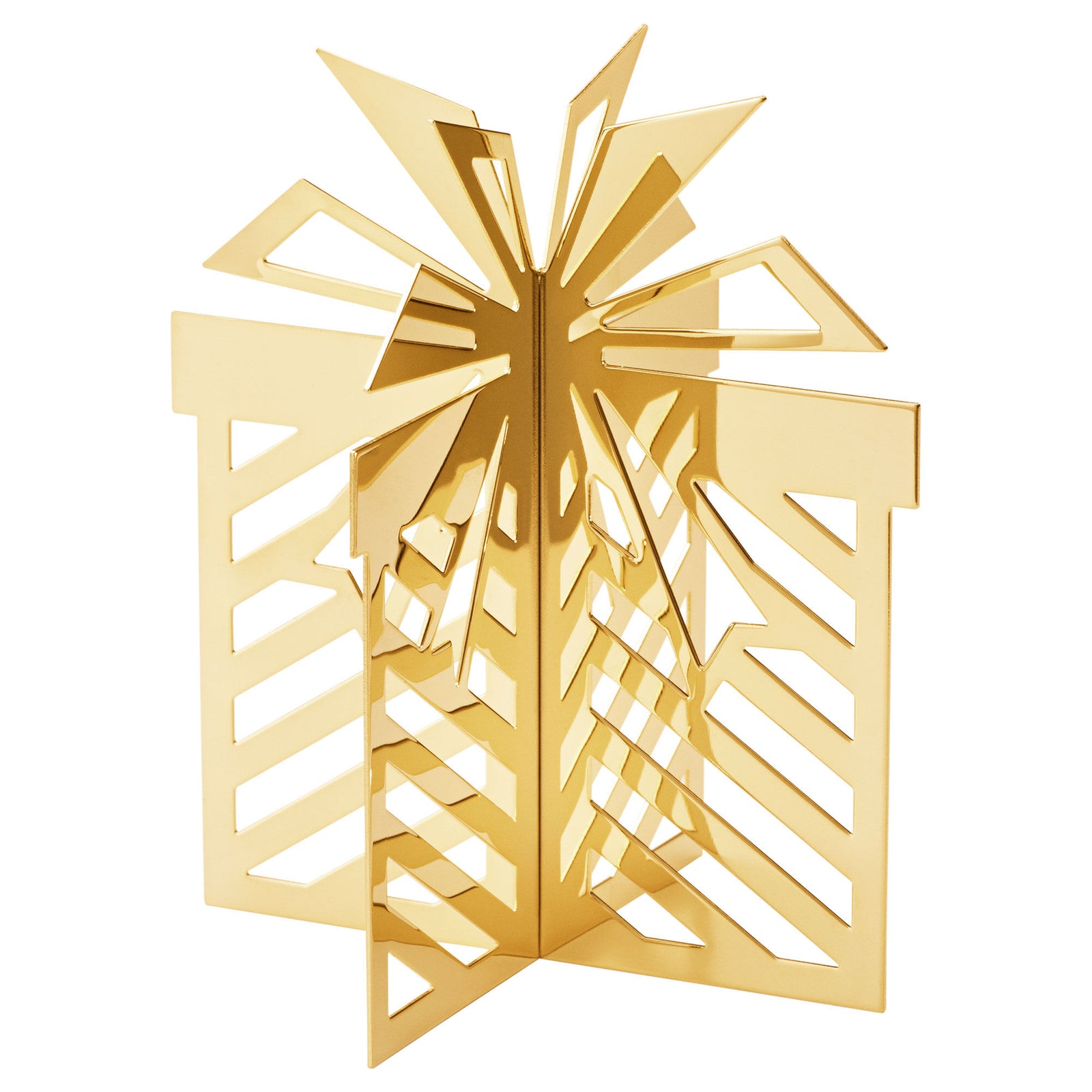 Georg jensen Georg Jensen CC 2025 borddekoration lille 18K-belagt ❤ produktfoto i kategorien Julepynt