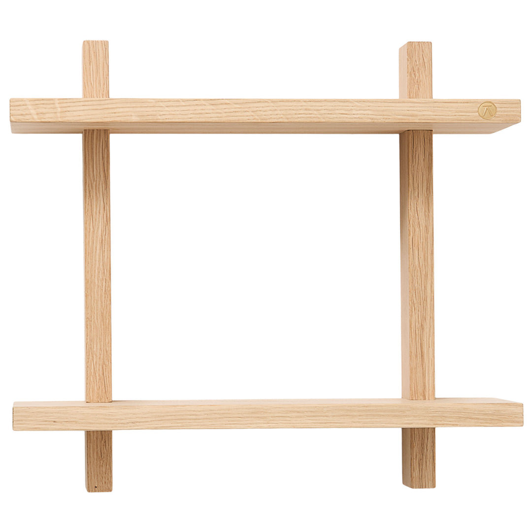 Andersen Andersen Treat hylde double 34 x 12 cm, eg – close-up (Hylde)