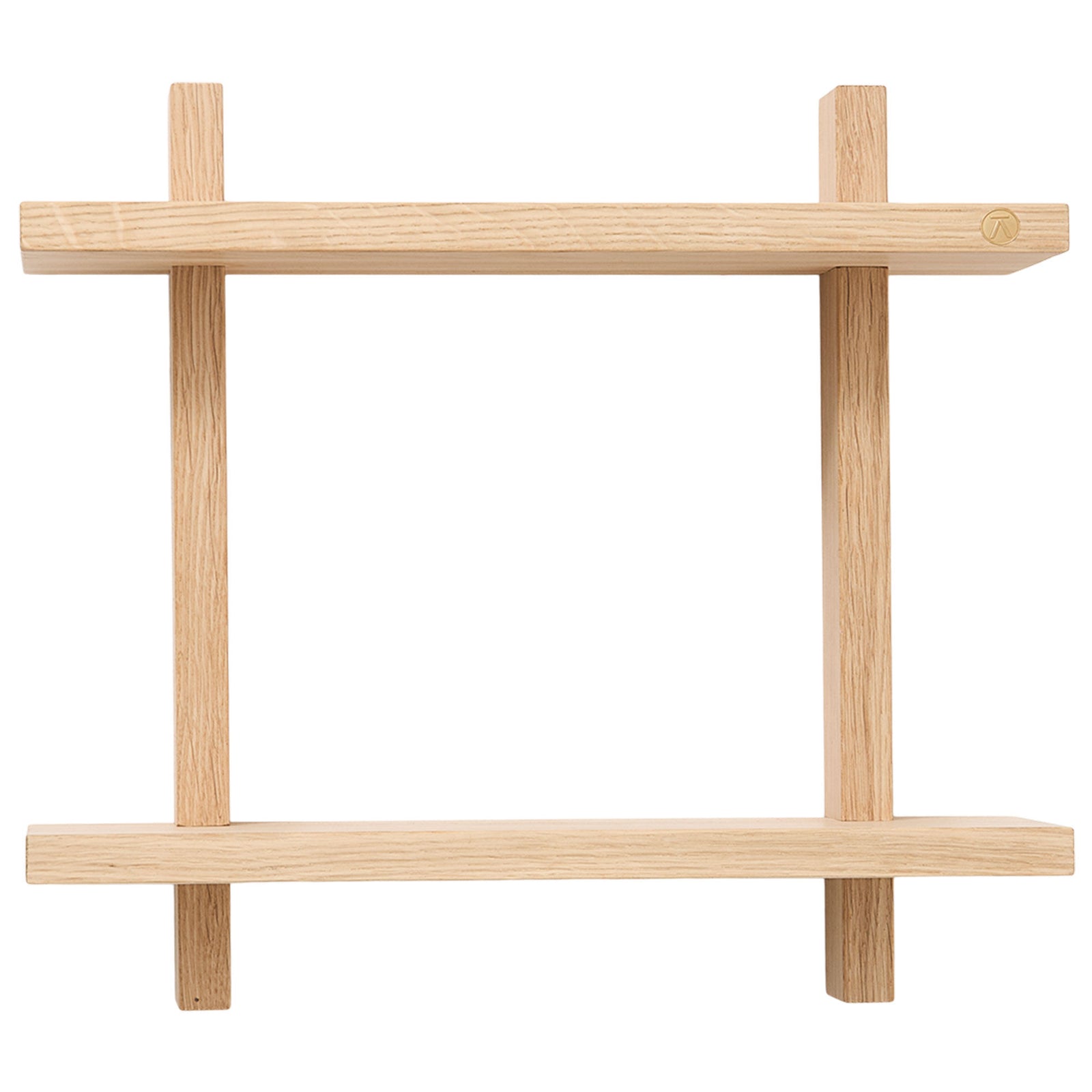 Andersen Andersen Treat hylde double 34 x 12 cm, eg – close-up (Hylde)