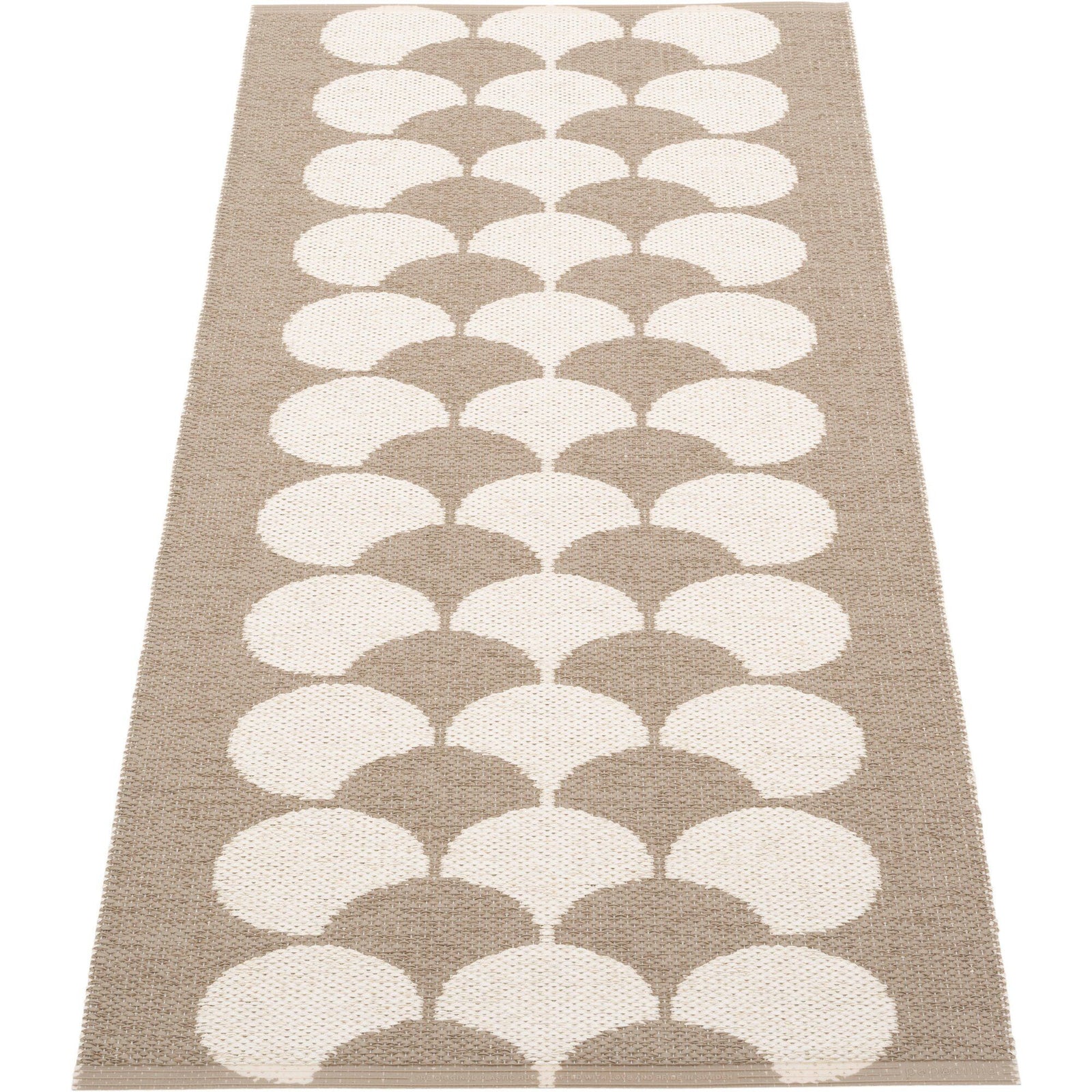 Pappelina Pappelina Poppy plasttæppe 70 x 150 cm, potato – produktvisning (Tæpper)