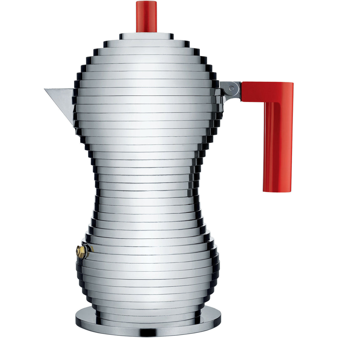 Alessi Alessi Pulcina Espressokande 15cl., rød ❤ produktfoto (Mokabrygger)