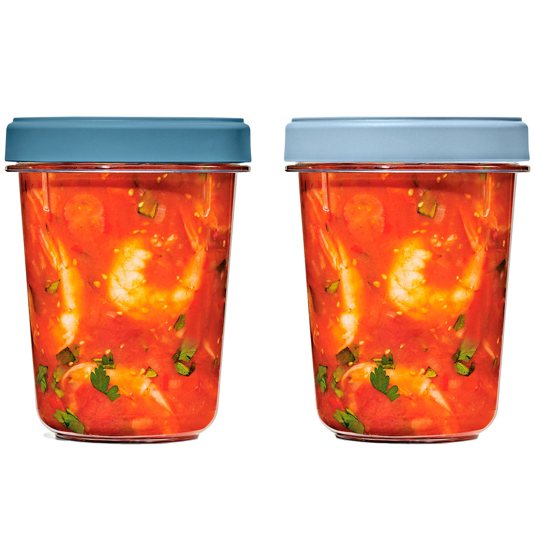 Oxo OXO Twist & Stack Container 2-pak 946 ml – frontbillede (Madopbevaring)