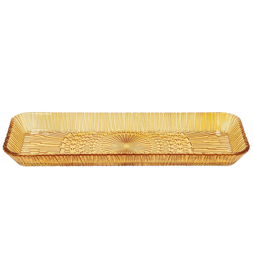 Bitz Bitz Kusintha Serveringsfad 38 x 14 cm, rav – produktfoto (Serveringsfad)