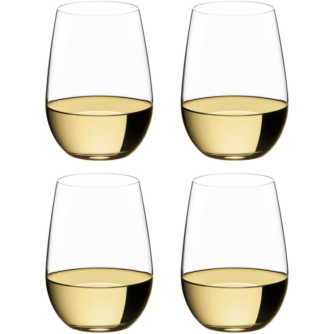Riedel Riedel O Wine Tumbler Riesling/Zinfandel vinglas 6-pak 20 års jubilæum ❤ produktfoto (Hvidvinsglas)