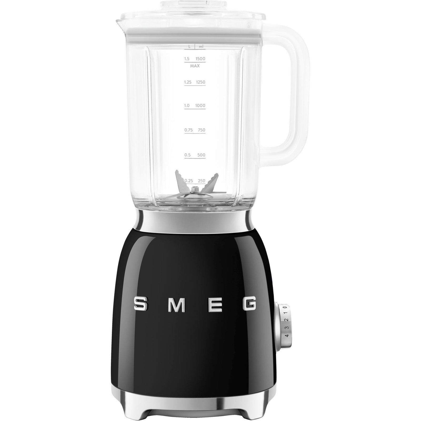 Smeg Smeg Tritan Renew blender 1,5 liter, sort – close-up (Mixer & Blender)