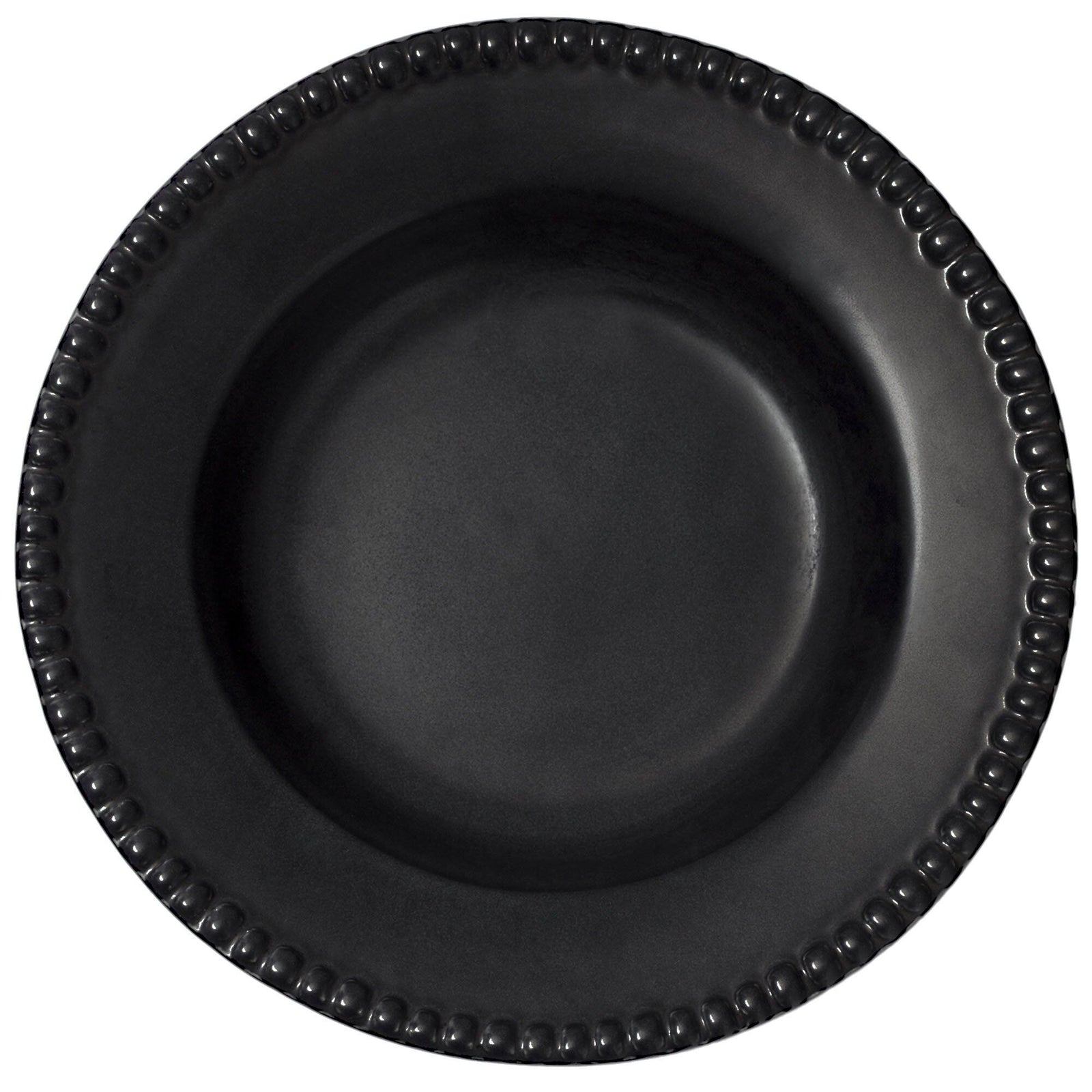 Potteryjo Potteryjo Daria dyb tallerken 26 cm. 2 stk., ink black – produktbillede (Tallerkener)