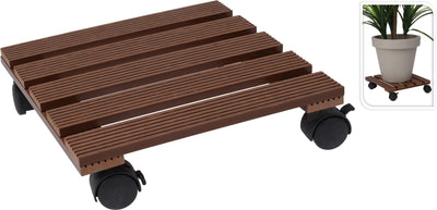 Planterullevogn kraftig WPC - 29x29 cm brun ❤ Stort online udvalg i Bolig og Haven ❤ Billig fragt og hurtig levering 2 - 5 hverdage ❤ Varenummer: BGH-47000845844810 / Ean: '8720573538787 på lager - Udsalg på Alle produkter Spar op til 62% - Over 400 kendte brands på udsalg