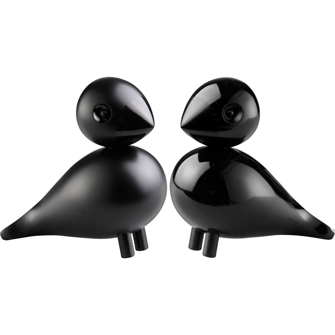 Kay bojesen Kay bojesen Turtelduer Sort ❤ frontbillede (Træfigur)