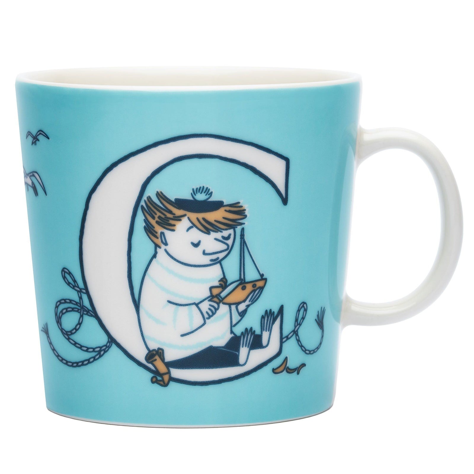 Arabia Arabia ABC Mumin krus 0,4 liter, C – produktfoto (Moomin)