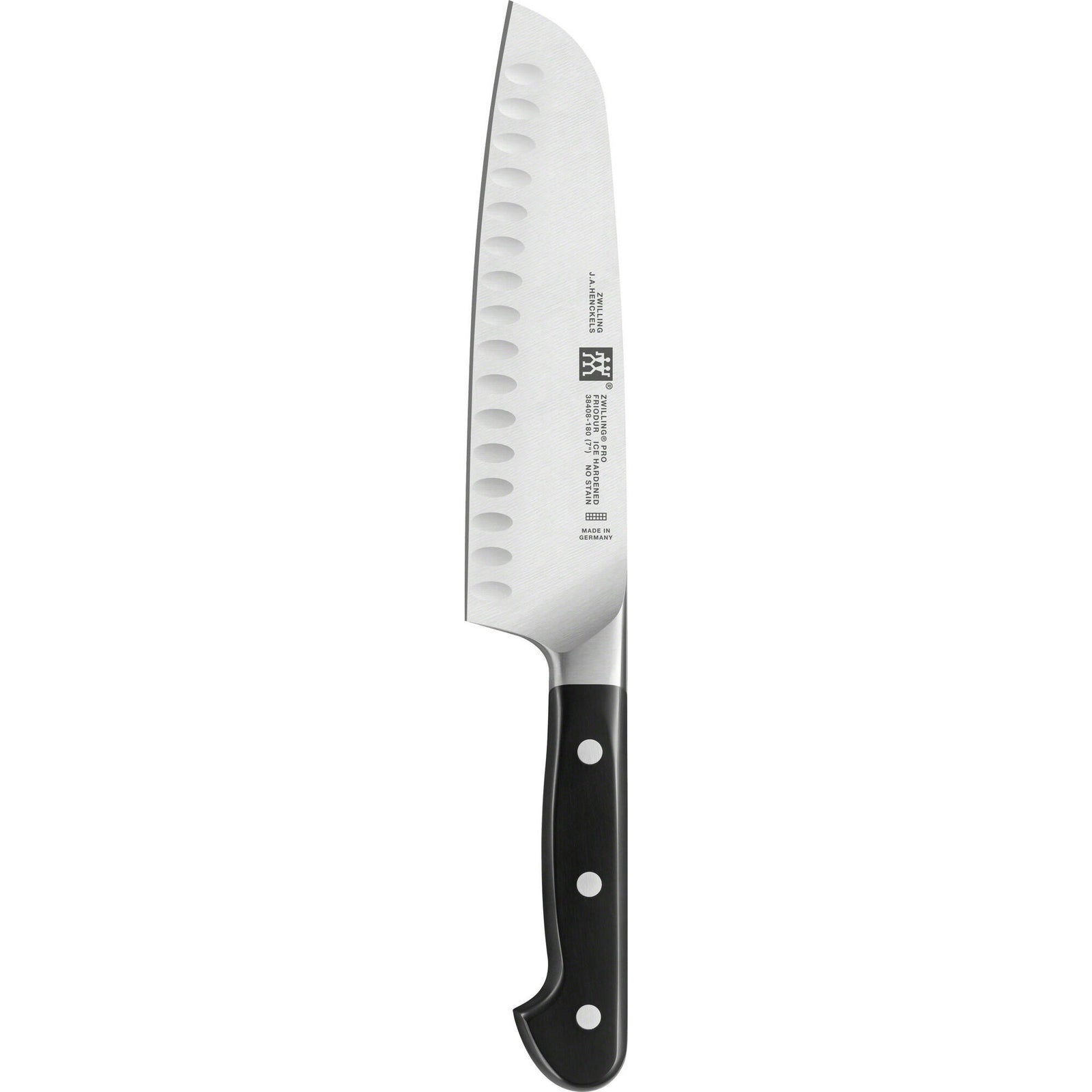 Zwilling Zwilling Pro santokukniv med luftskær 18 cm – produktbillede (Santokuknive)