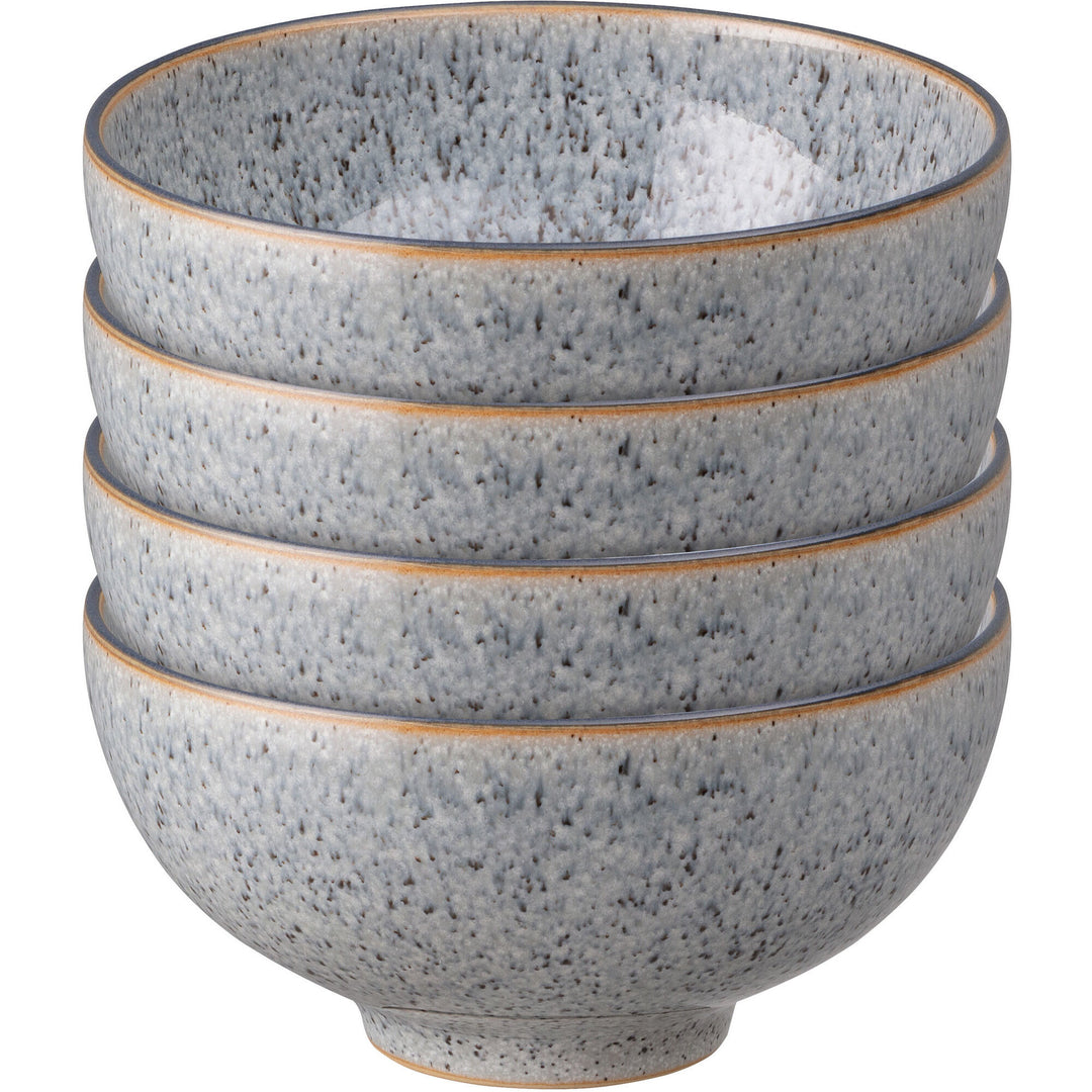 Denby Denby Studio Grey Skål 13cm 4-Pak ❤ frontbillede (Skål)