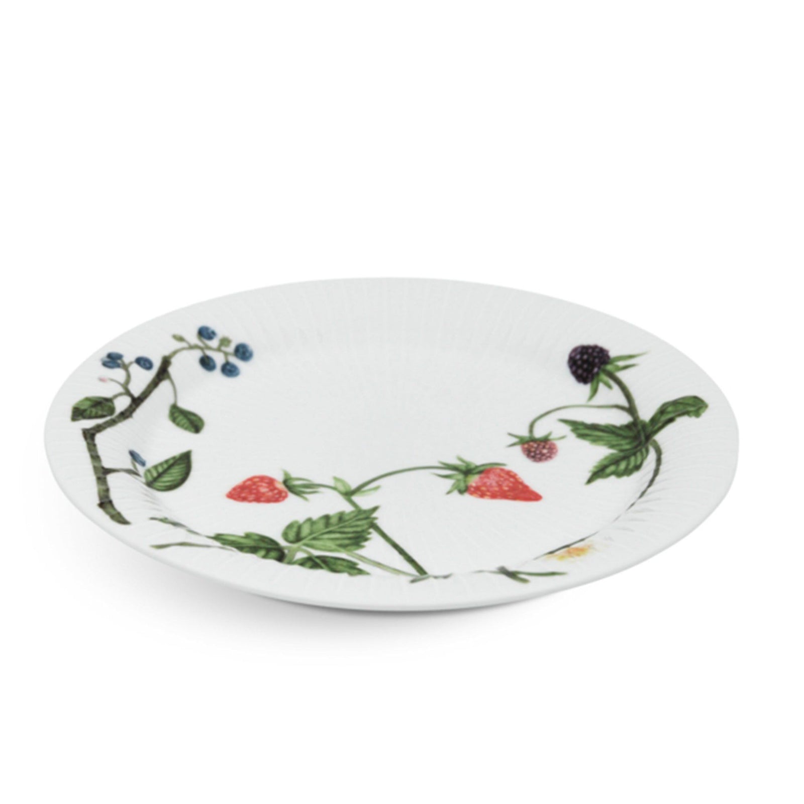 Kähler Kähler Hammershøi Summer tallerken Ø22, sommerbær ❤ billede i brug (Tallerkener)