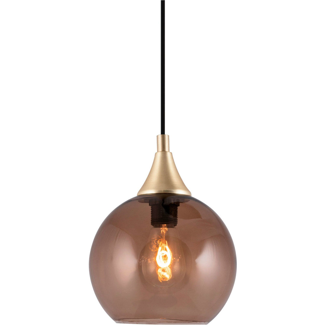 Globen lighting Globen lighting Bowl Mini Pendel, brun – detaljebillede (Lampe)