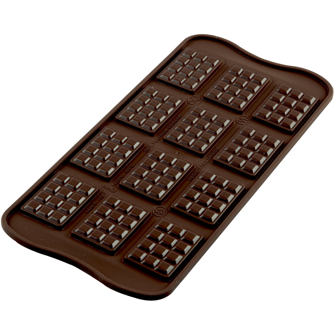 Silikomart Silikomart Easy Choc Pralinerform, tablette ❤ billede i brug (Chokoladeform)